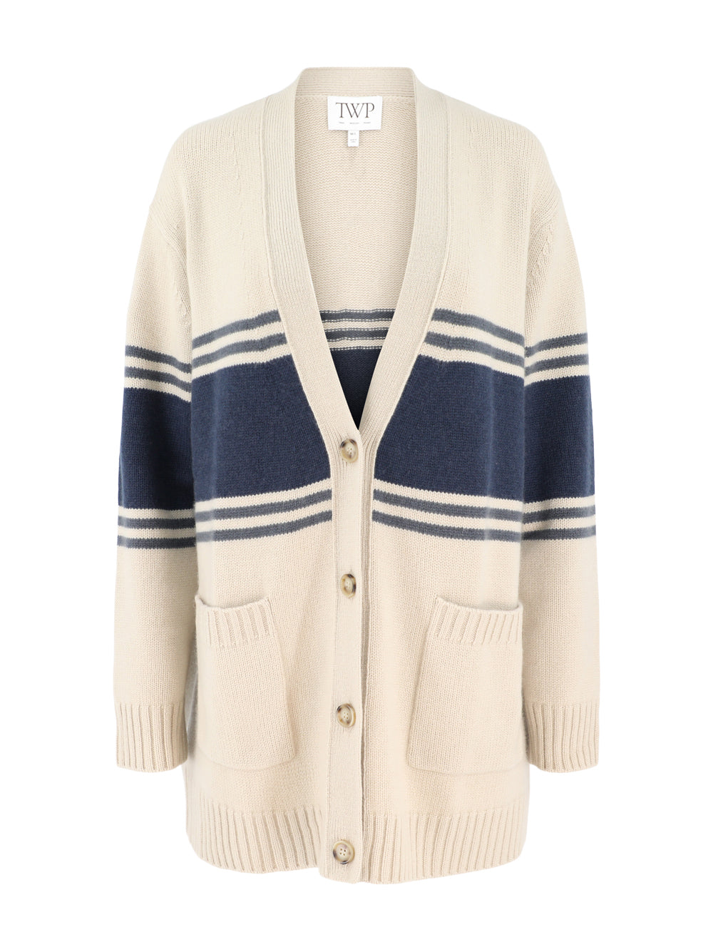 TWP Varsity Phoebe Cardigan in Twine
