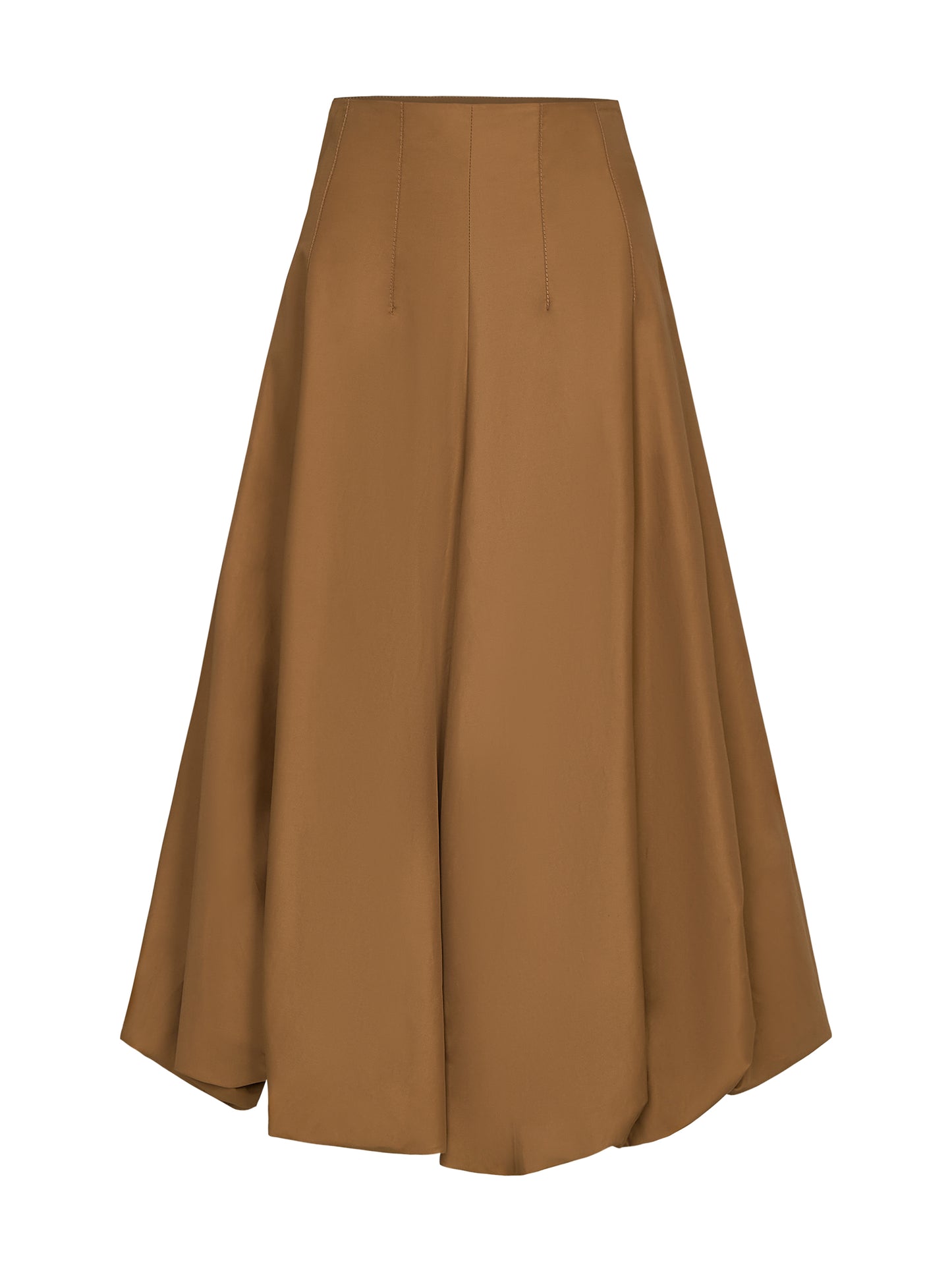 TWP Full Intentions Skirt in British Khaki