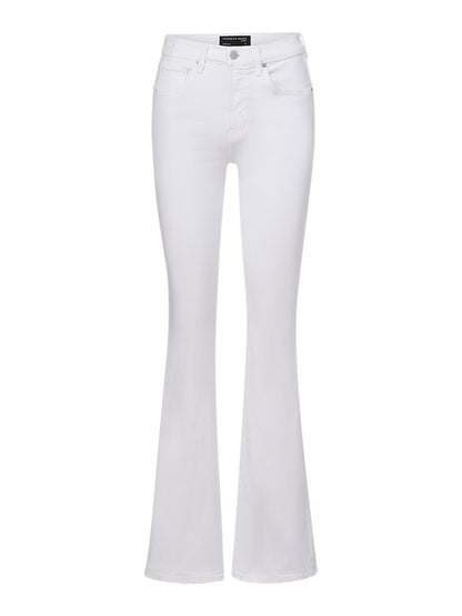 Veronica Beard Beverly Skinny Flare in White