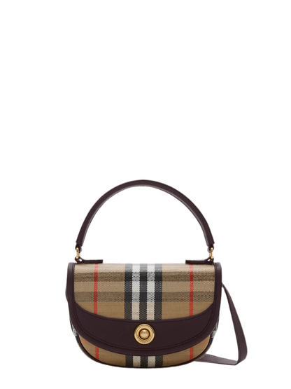 Burberry Mini Highlands Bag in Sand