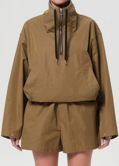 Agolde Lydia Jacket in Khaki