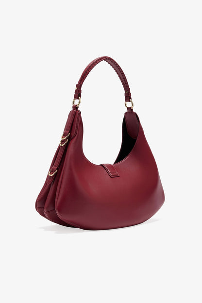 Ganni Small Kat Bag in Red Dahlia