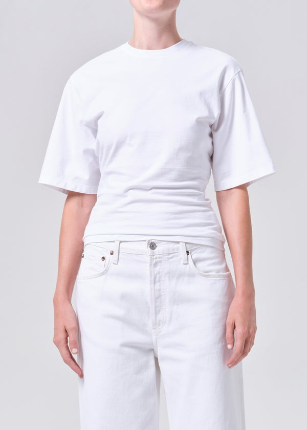 Agolde Storey Tee in White