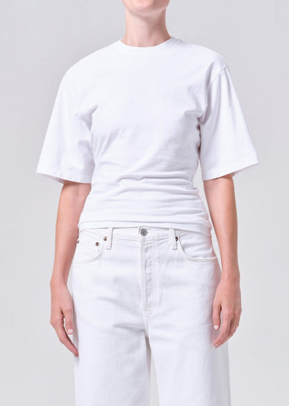 Agolde Storey Tee in White