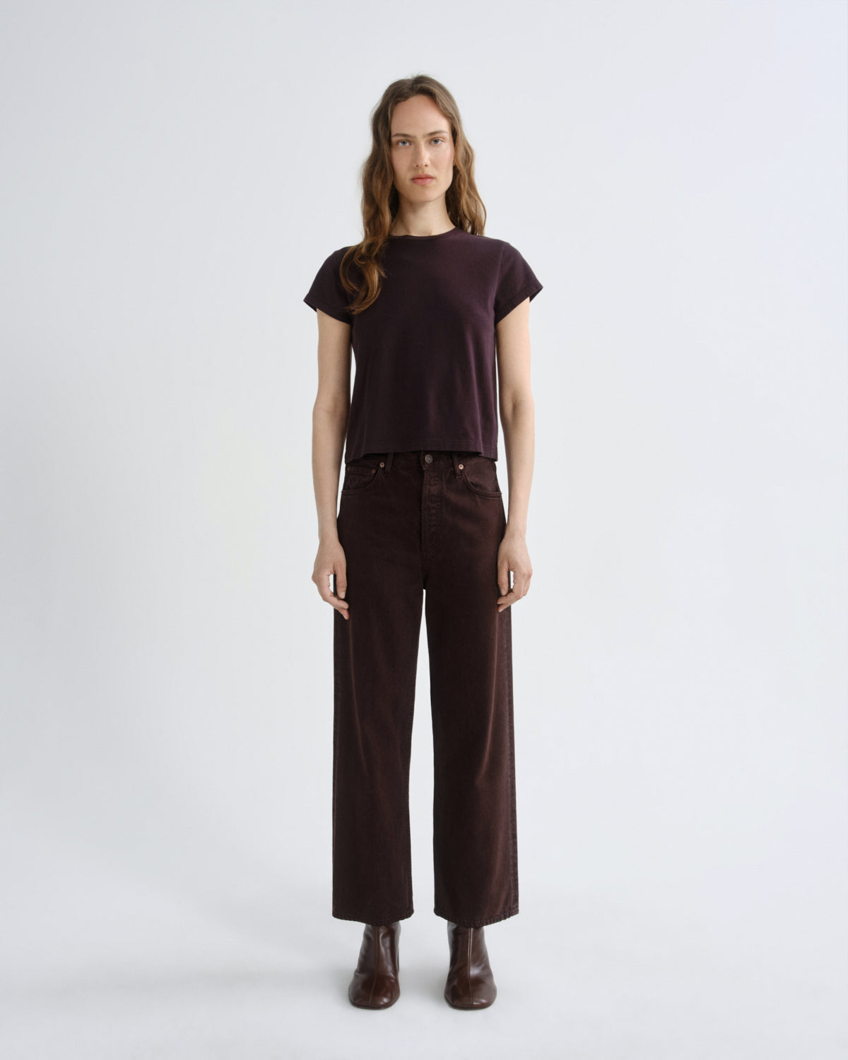 Agolde Ren Jeans in Sloe Berry