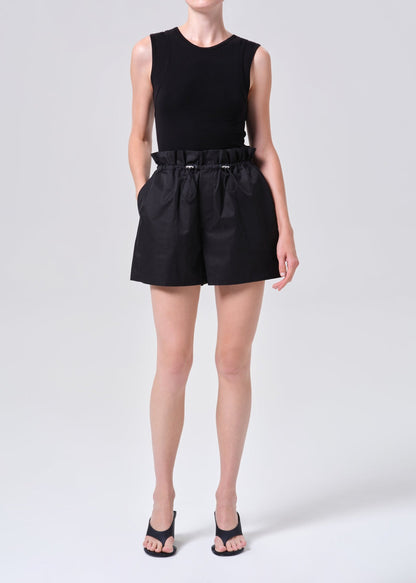 Agolde Lydia Short in Khaki