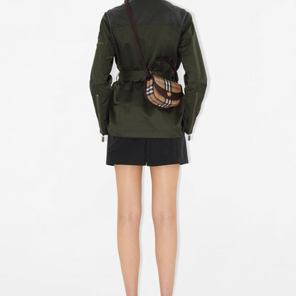 Burberry Mini Highlands Bag in Sand