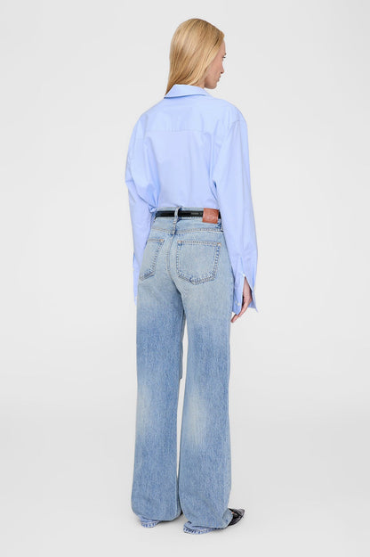 Anine Bing Essie Shirt in Light Blue