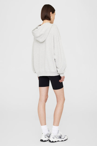 Anine Bing Harvey Sweatshirt in Grey Melange