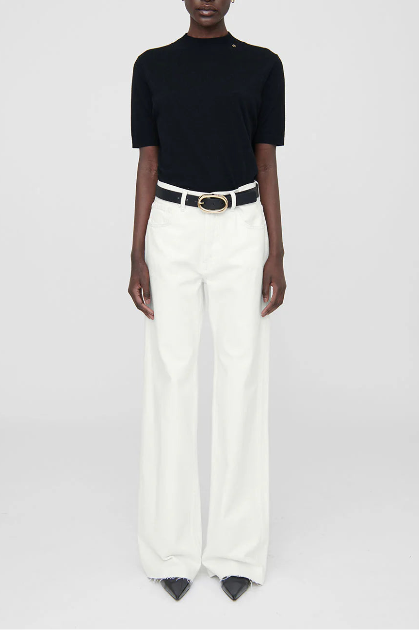 Anine Bing Hugh Jean in Ivory