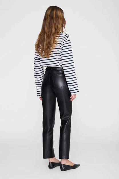 Anine Bing Newton Tee Anine Bing in Navy Stripe