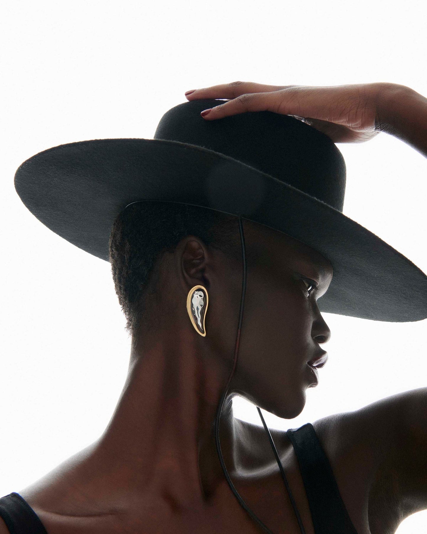Demarson Amour Earrings in Two Tone