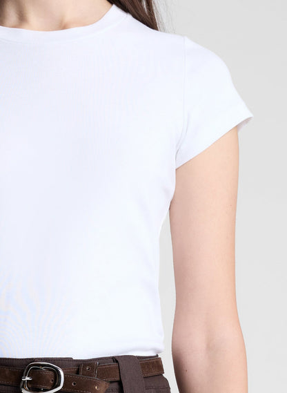 A.L.C. Avery Cotton Rib Baby Tee (More Colors)