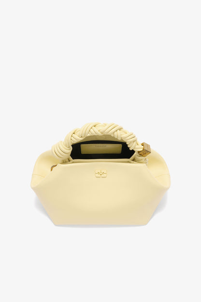 Ganni Small Bou Bag in Yellow Cream