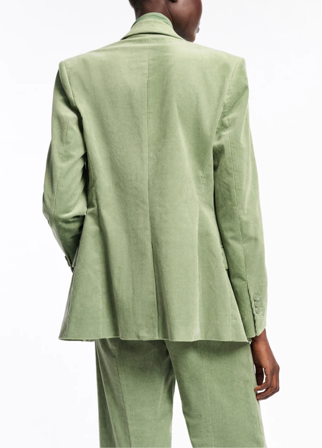 Dorothee Schumacher Corduroy Blazer in Mistletoe