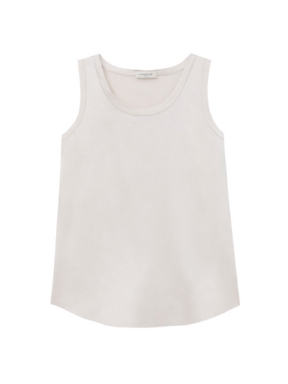 Lafayette 148 Reversible Perla Blouse in Pearl