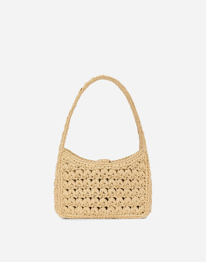 Dolce & Gabbana 3.5 Shoulder Bag in Beige Natural