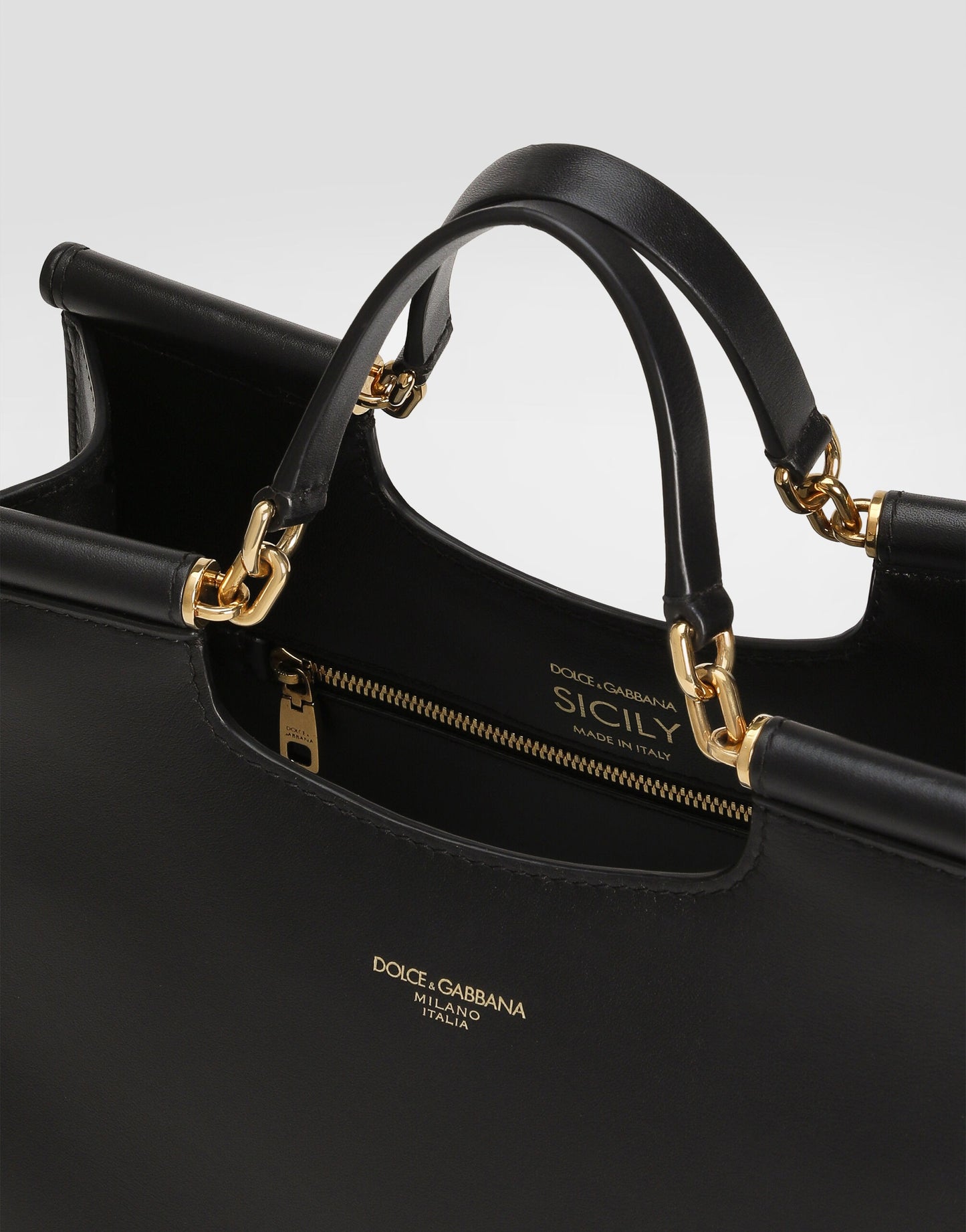 Dolce & Gabbana Italian Tailoring Tote Bag in Black