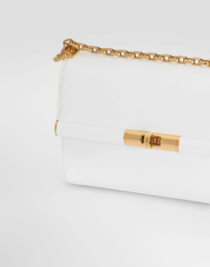 Dolce & Gabbana Marlene Shoulder Bag in White