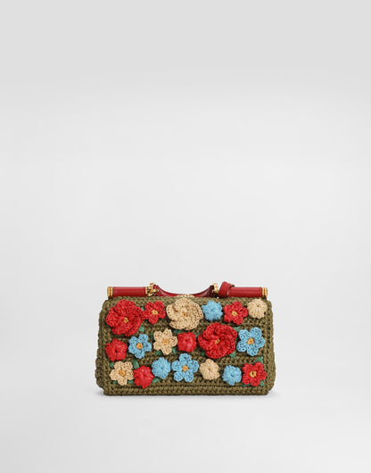 Dolce & Gabbana Top Handle Bag in Green Multicolour
