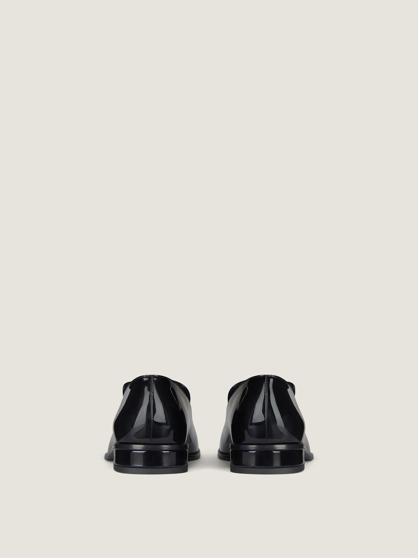 Givenchy Tux Loafers in Patent Leather Black