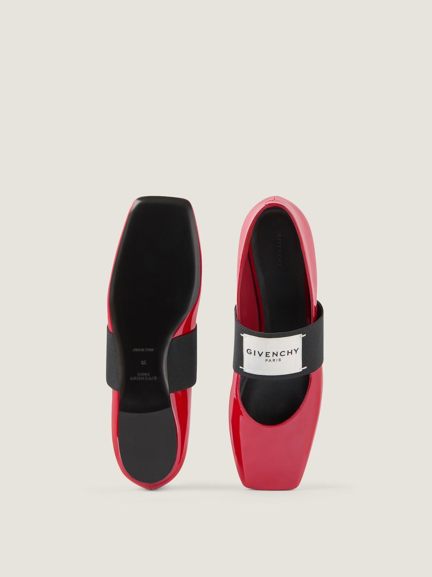 Givenchy Ballerina in Deep Red
