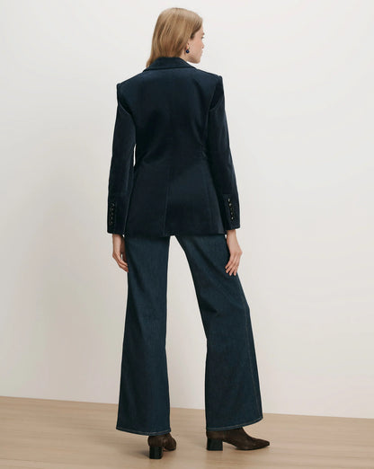 Veronica Beard Livvy Dickey Jacket in Heritage Navy
