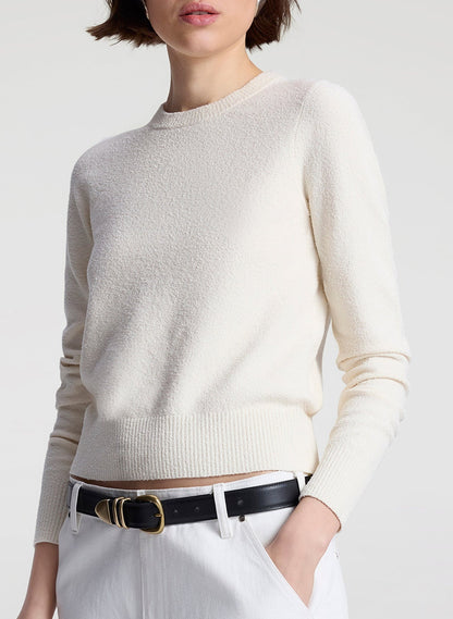 A.L.C. Bradley Cotton Boucle Sweater (More Colors)