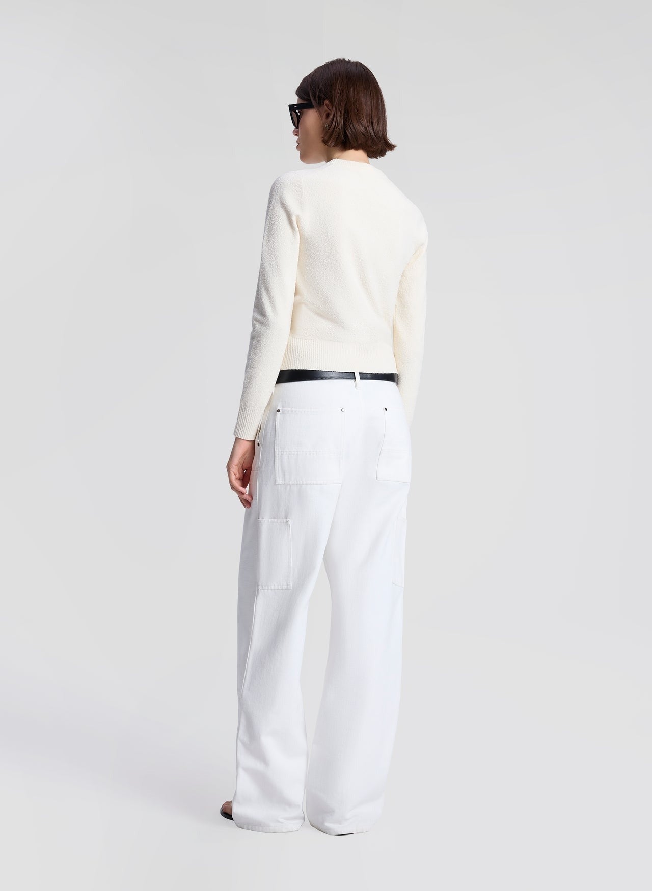 A.L.C. Bradley Cotton Boucle Sweater (More Colors)