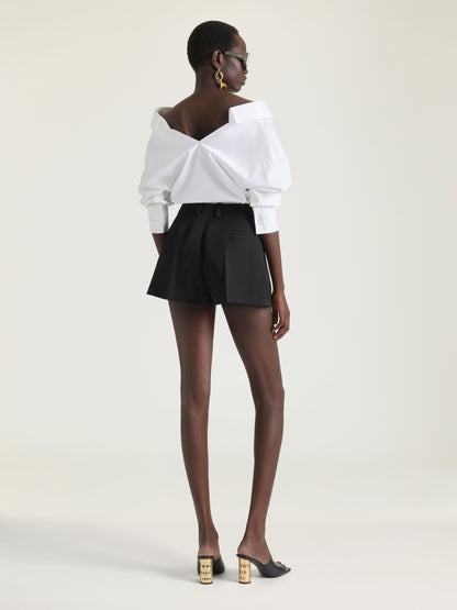 Givenchy Open Shirt in White