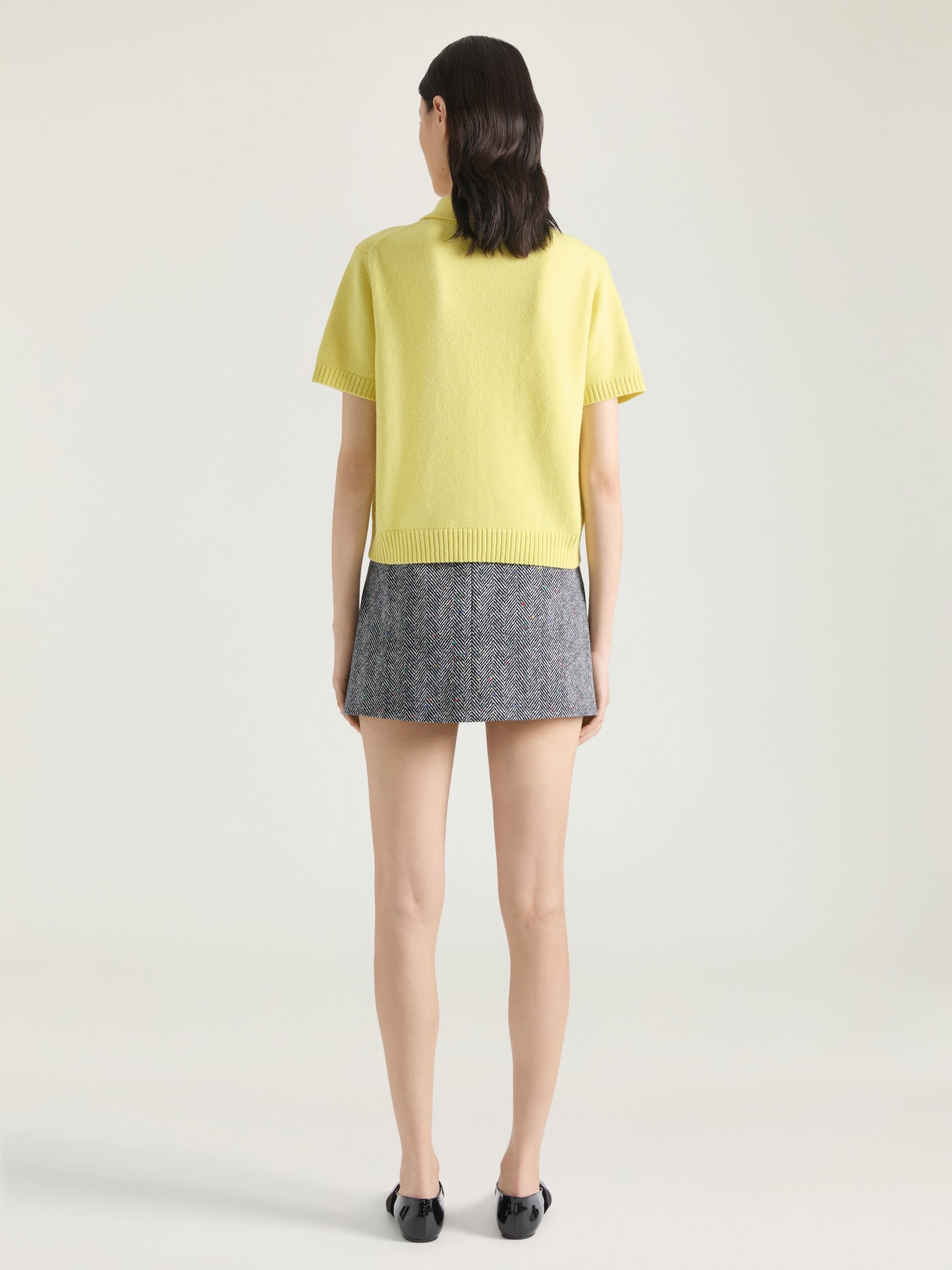 Givenchy Polo Top in Acid Yellow