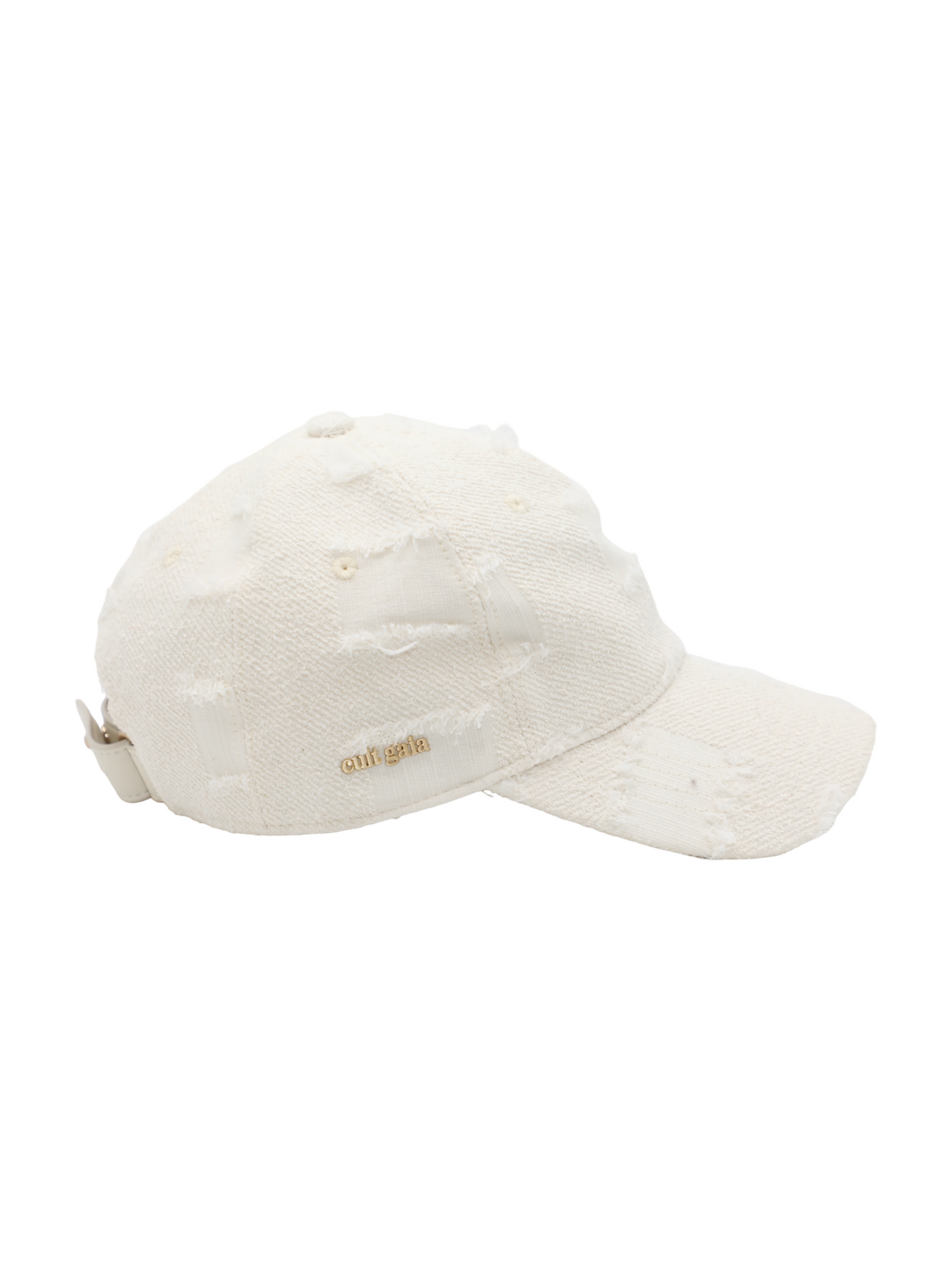 Cult Gaia Frankie Hat in Off White