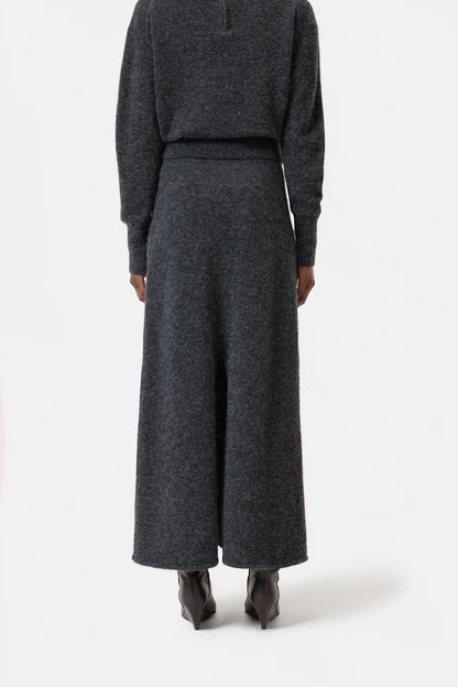 CLOSED Easy Skirt in Dark Grey Melange