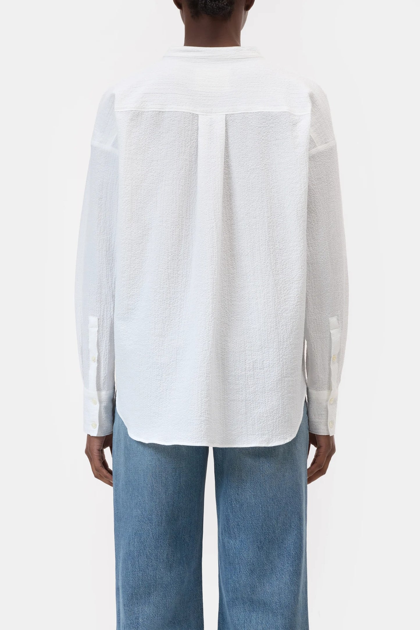 CLOSED White Placket Shirt in White