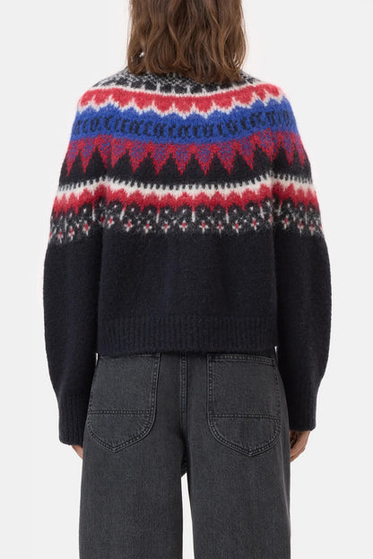 CLOSED Cropped Zip Cardigan in Cosmic Grey
