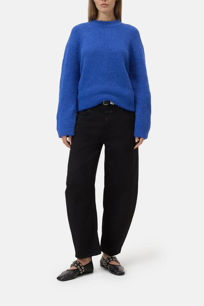CLOSED Crew Neck Long Sleeve in Galaxy Blue