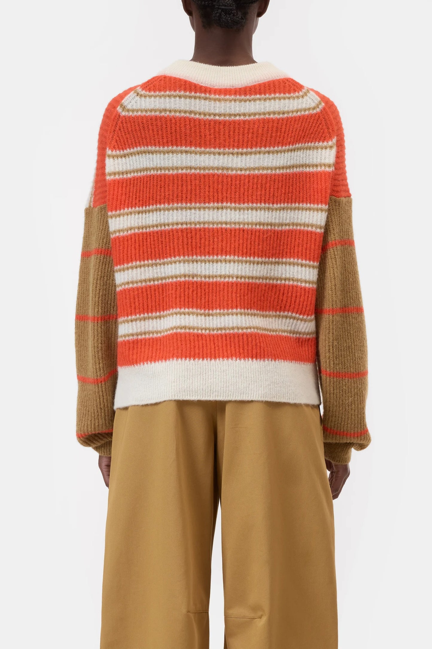 CLOSED Crewneck Long Sleeve in Coral Red