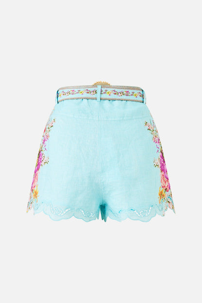 Camilla Tuck Front Short in Bazaar Blooms