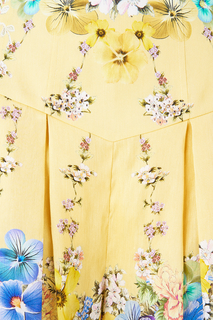 Camilla Corset Waist Short in Darling Buds