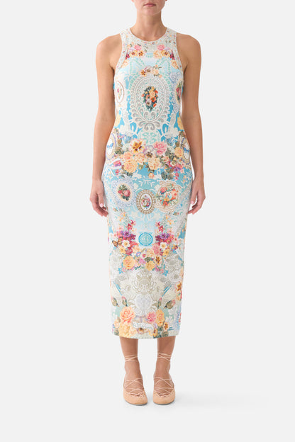 Camilla Jersey Tank Dress in A Taste for Lace