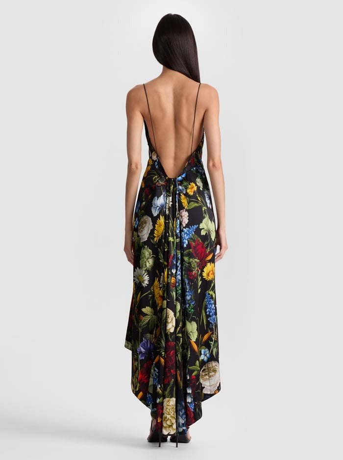 Alice + Olivia Luciana Slip Dress in Social Hour Black – Leigh's of Breton  Village