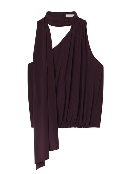 A.L.C. Celeste Top in Deep Plum