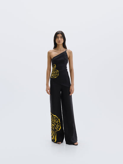 Cala de la Cruz Toya Pants in Calico