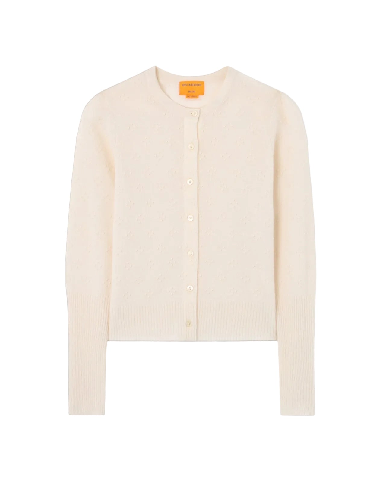 Guest in Residence Compass Jane Cardigan in Creme
