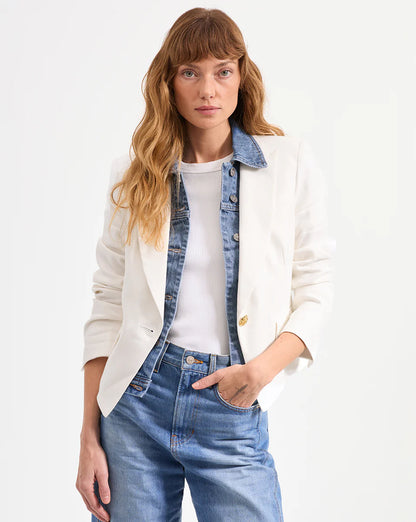 Veronica Beard Slate Dickey Denim Blue
