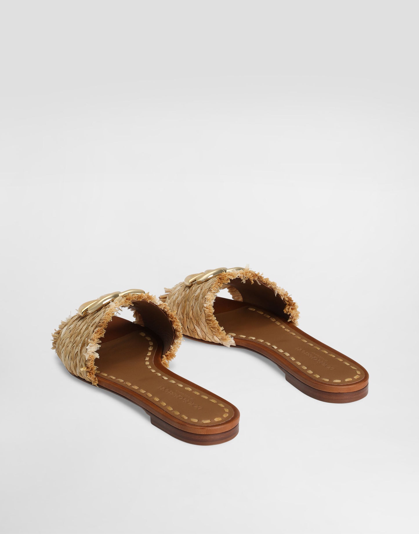 Dolce & Gabbana Rafia Braided Slipper (More Colors)