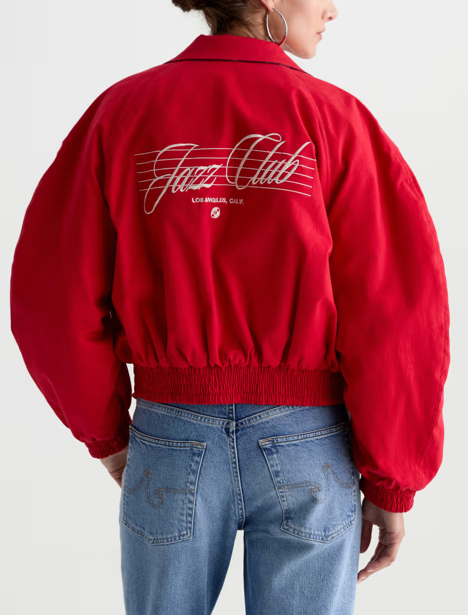 AG Janice Bomber Reversible Jacket in Jazz Club