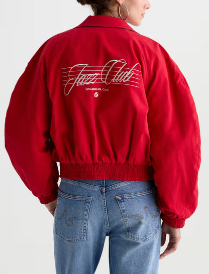 AG Janice Bomber Reversible Jacket in Jazz Club
