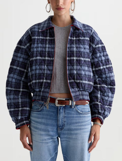 AG Janice Bomber Reversible Jacket in Jazz Club