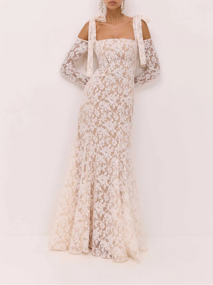 Galia Lahav Camelia Gown in White